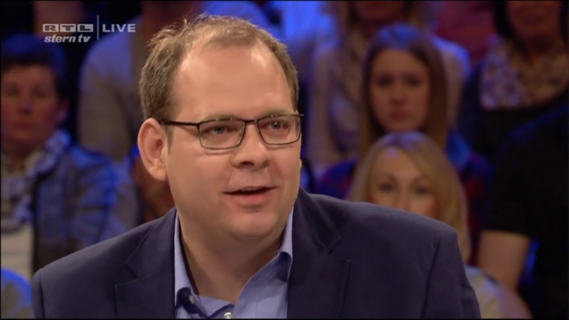Felix Longolius bei Stern TV am 30. März 2016