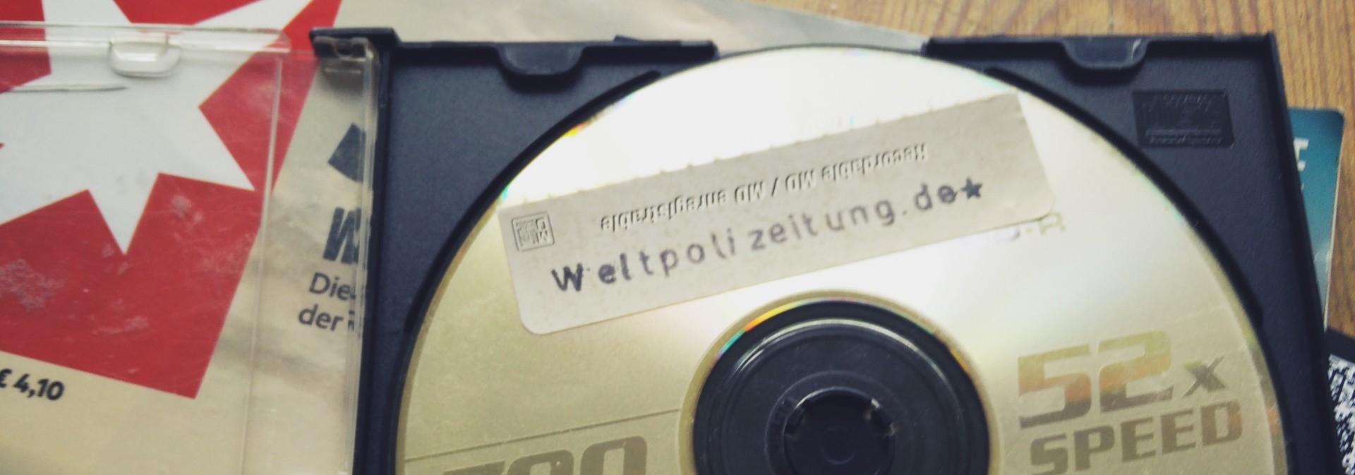 Die original Audio-CD "weltpolizeitung.de"